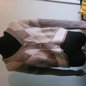 Cat & Jack Girls Yellow Keyhole Cardigan